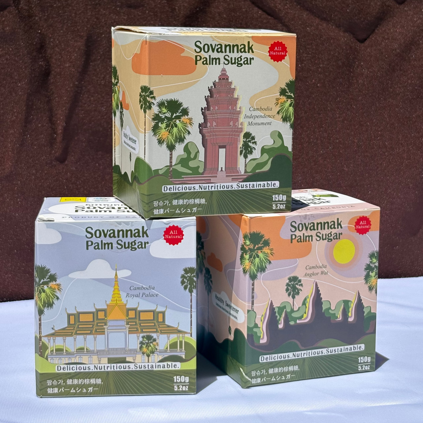 Sovannak Palm Sugar 30 Sachets