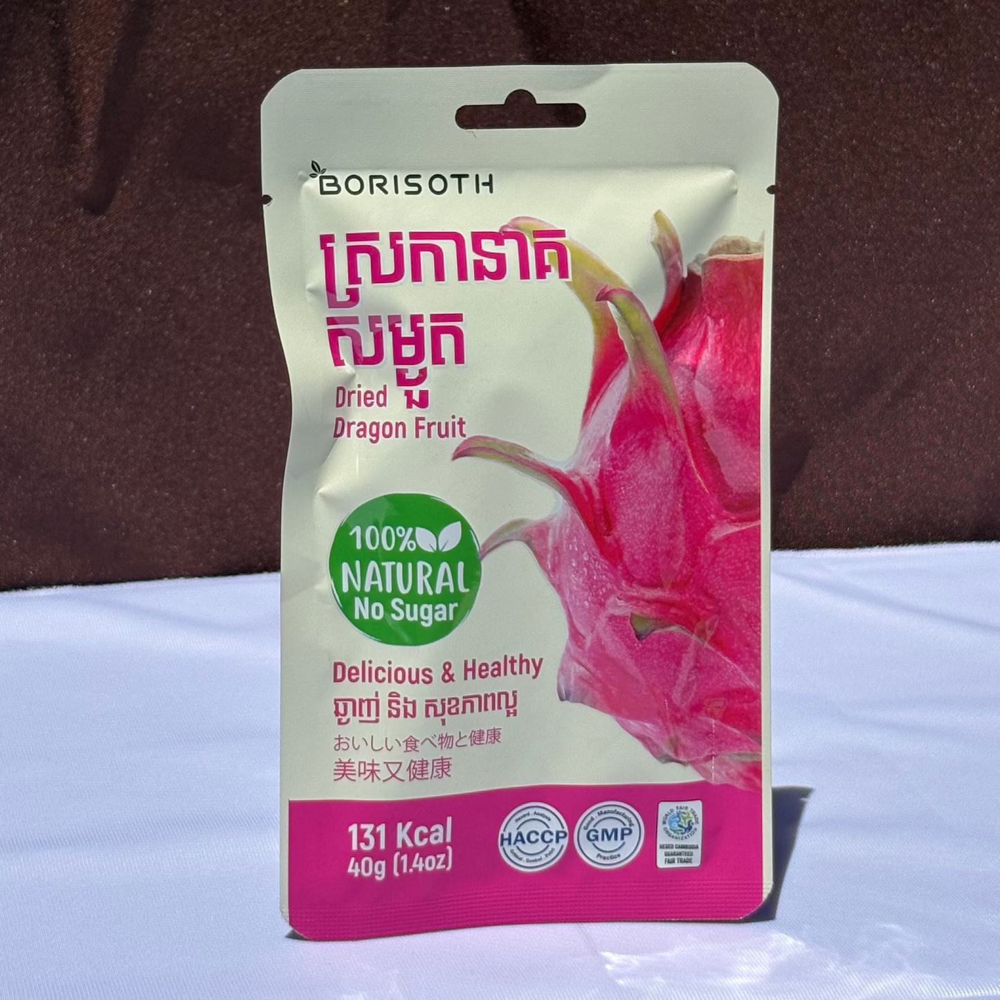 Hesed Dried Dragon Fruit 40g