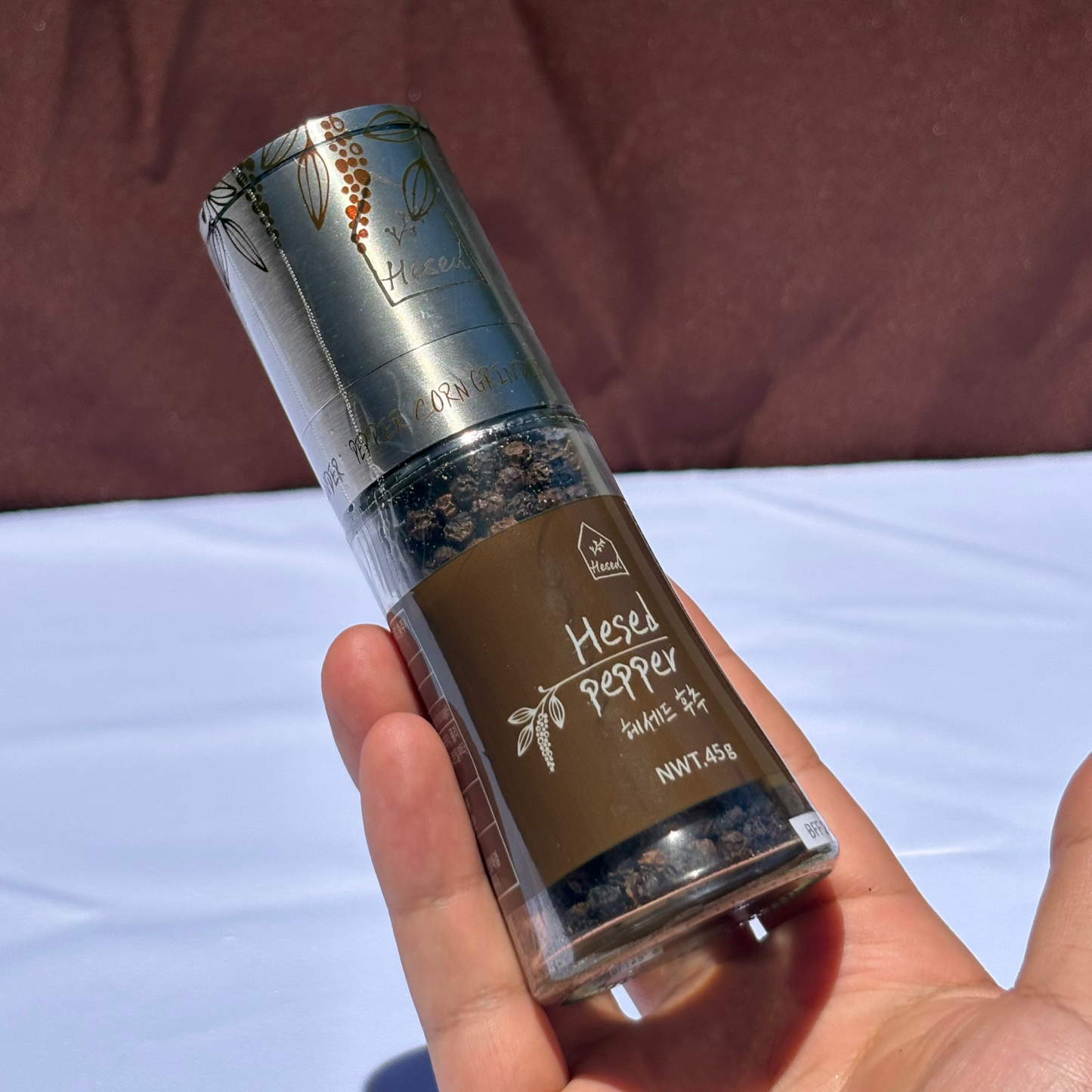 Hesed Black Pepper Grinder 45g